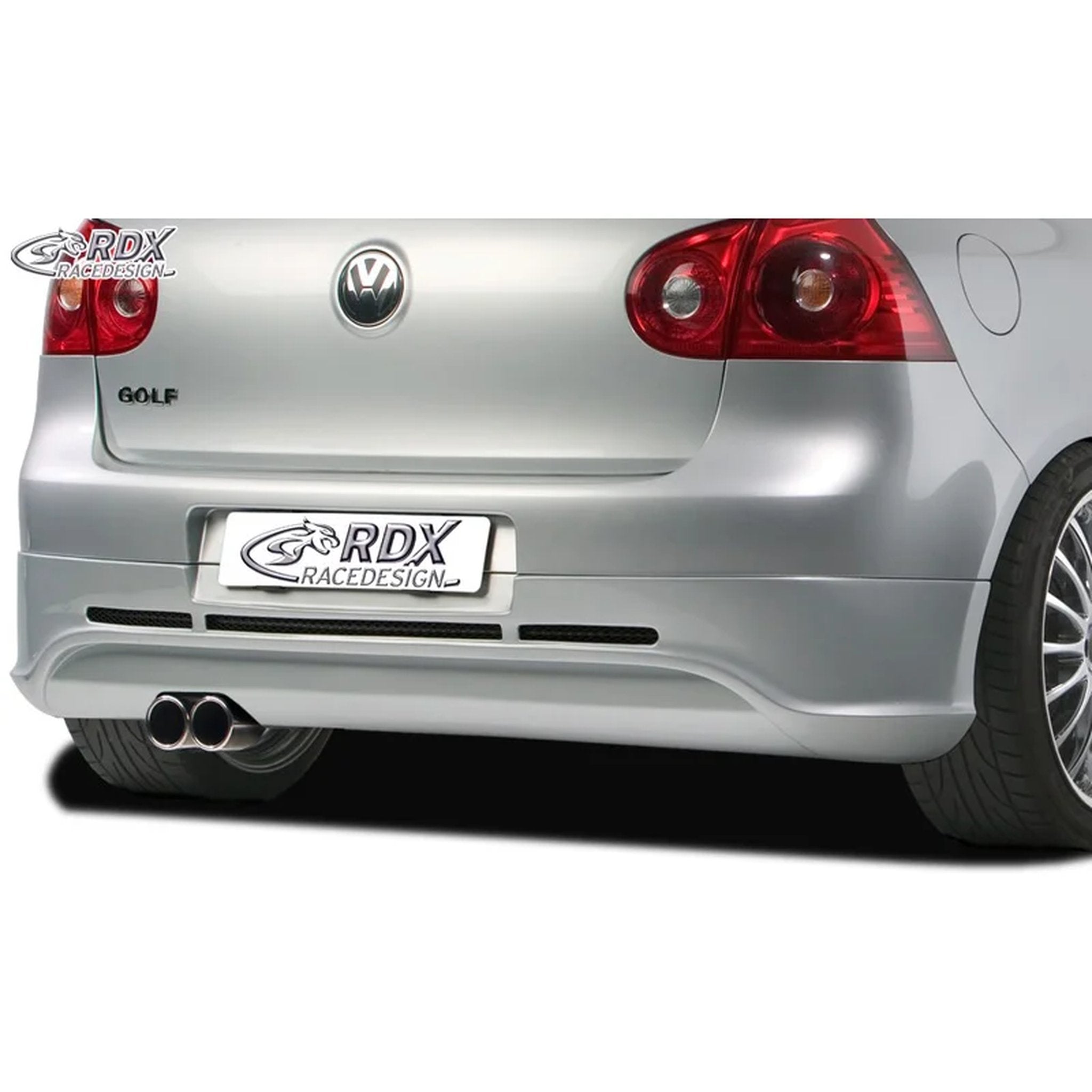 RDX Heckschürzenansatz für VW Golf V Schrägheck 3-5tür 2003-08 Auspuff links