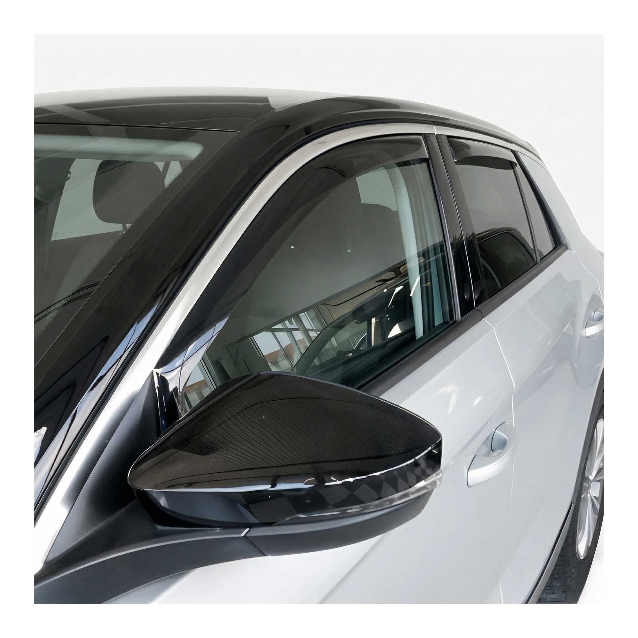 Windabweiser Regenabweiser für VW T-Roc 2017-2025 Dunkel Acryl 4tlg