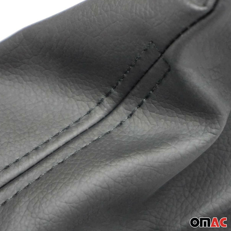 Gear knob gear lever gear knob for BMW 3 Series E30 1982-1994 faux leather black