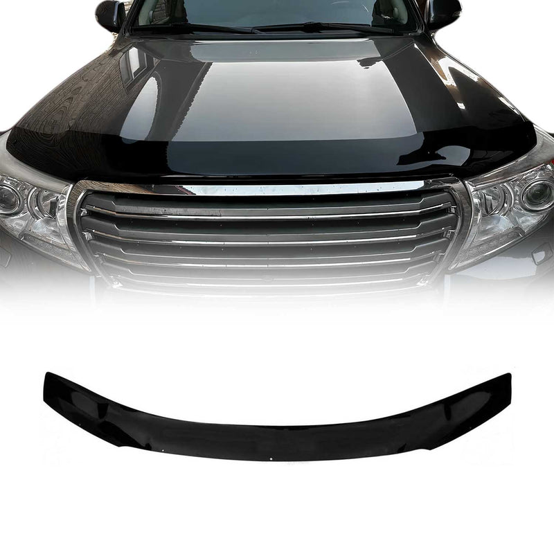 Motorhaube Deflektor Insektenschutz für Toyota Land Cruiser 200 2008-2014 Dunkel