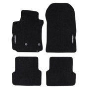 Velours Fußmatten für Renault Grand Modus 2004-2012 Autoteppich Schwarz 4 tlg