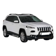 Frontbügel Frontschutzbügel für Jeep Cherokee 2013-2018 Schwarz Edelstahl ø63 mm