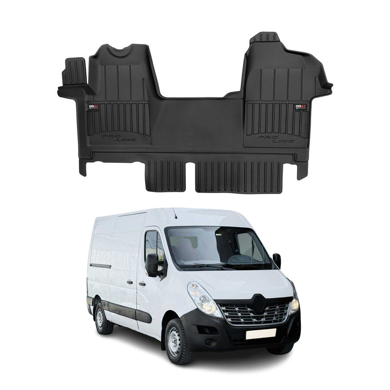OMAC Gummi Fußmatten für Opel Movano typ B 2010-2022 Premium TPE Automatten