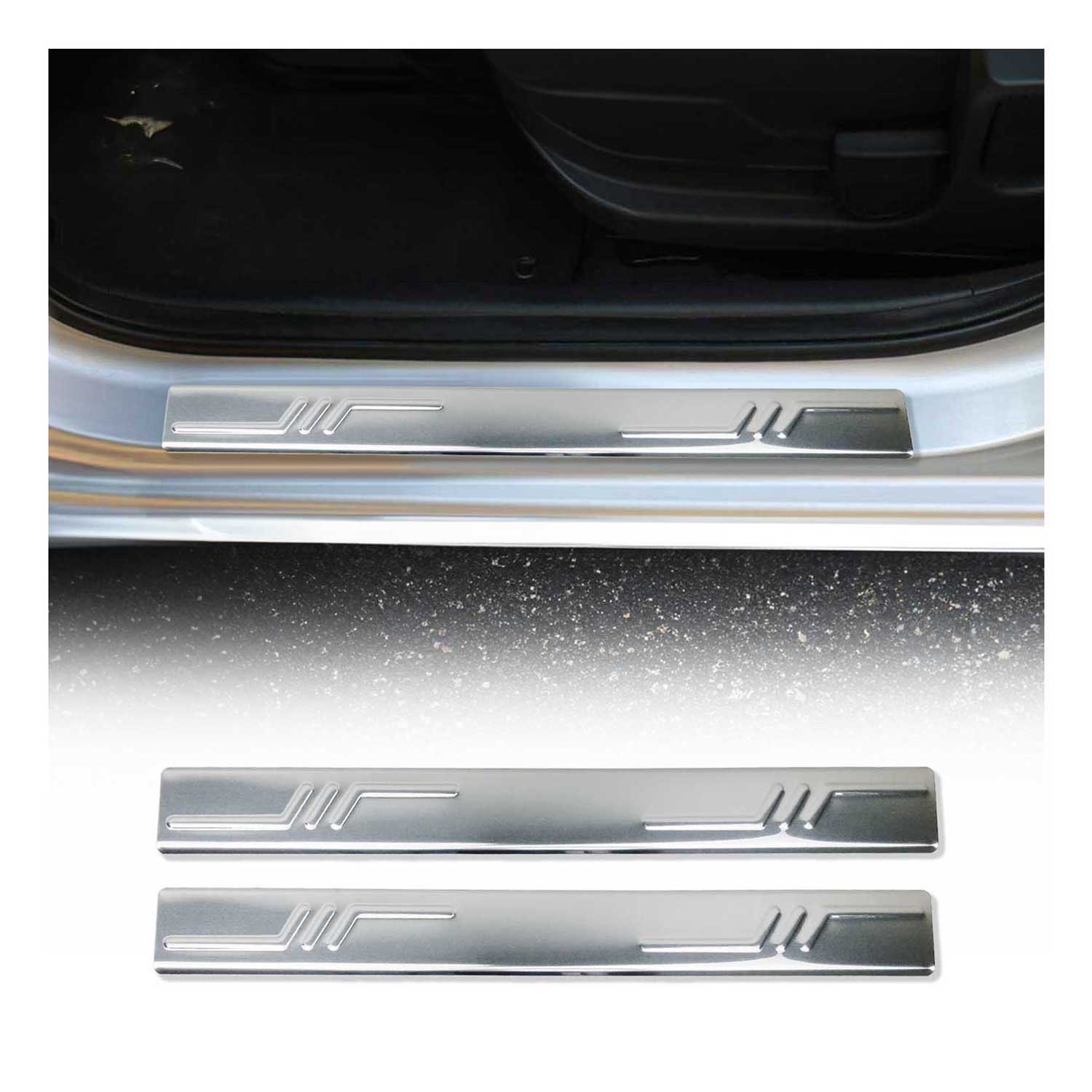 Einstiegsleisten Türschweller für Toyota Corolla 2007-2013 Edelstahl Chrom 2tlg