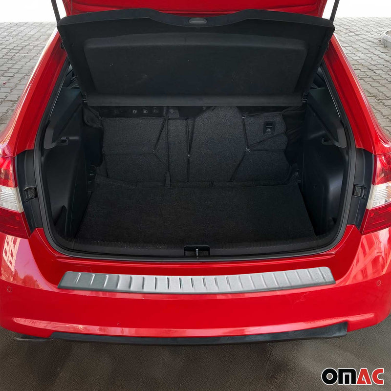 Ladekantenschutz Stoßstangenschutz für Skoda Rapid Limo 2012-19 Chrom Gebürstet