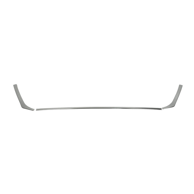 Kühlergrill Leisten Grillleisten für Ford Transit Custom 2018-2024 Chrom 3x