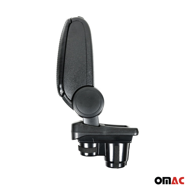 Mittelarmlehne Armlehne für Dacia Duster 2 2018-2024 PU-Leder ABS Schwarz