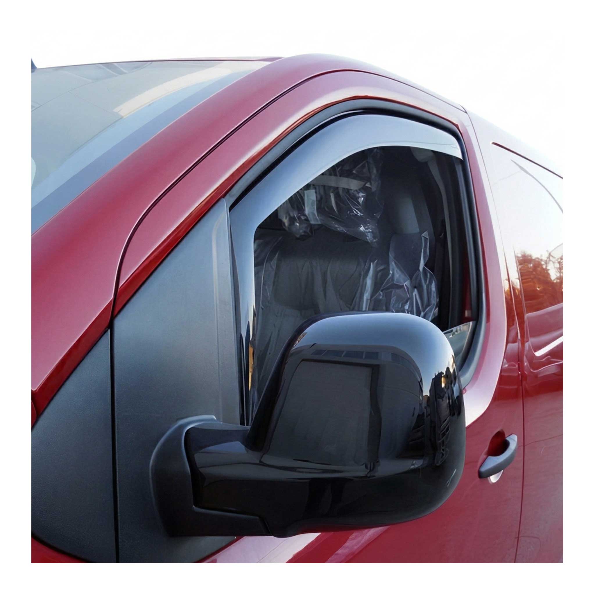 Windabweiser Regenabweiser für Citroen Jumpy 2016-2026 Dunkel Acryl 2tlg