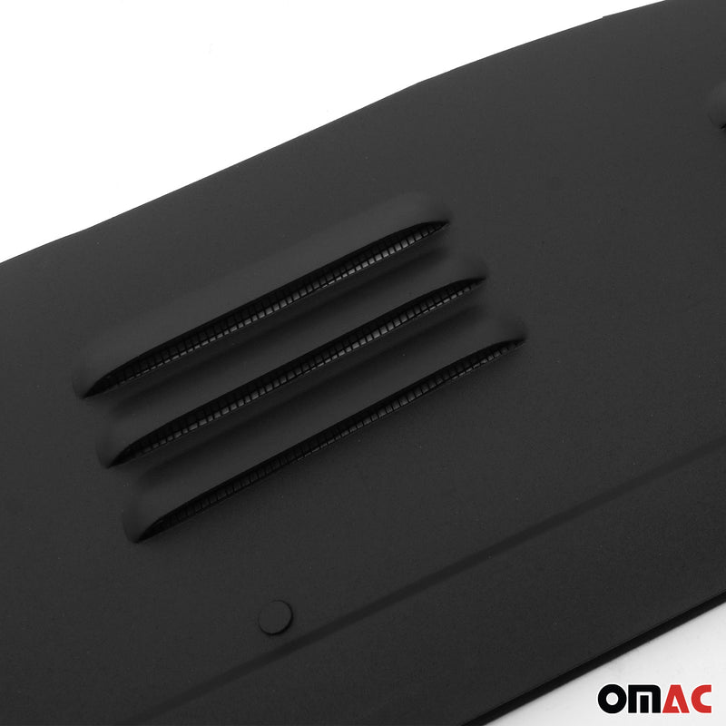 Lüftungsgitter Be & Entlüftung für Opel Vivaro B 2014-2019 Aluminium Schwarz 2x