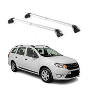 Dachträger Grundtäger für Dacia Logan MCV 2012-2021 5 tür 100kg Alu Grau 2x ABE
