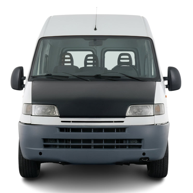 Haubenbra Bonnet Bra Steinschlagschutz für Peugeot Boxer 1994-2002 Schwarz 1tlg