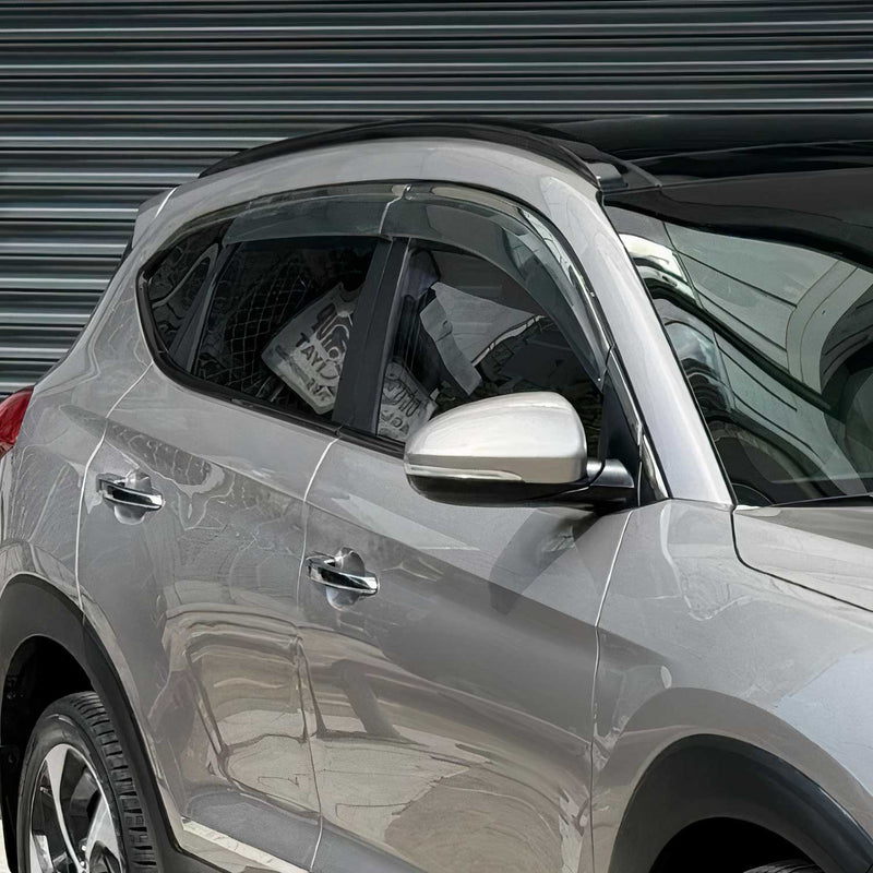 Fensterleisten Zierleisten für Hyundai Tucson 2015-2020 Edelstahl Chrom 10tlg