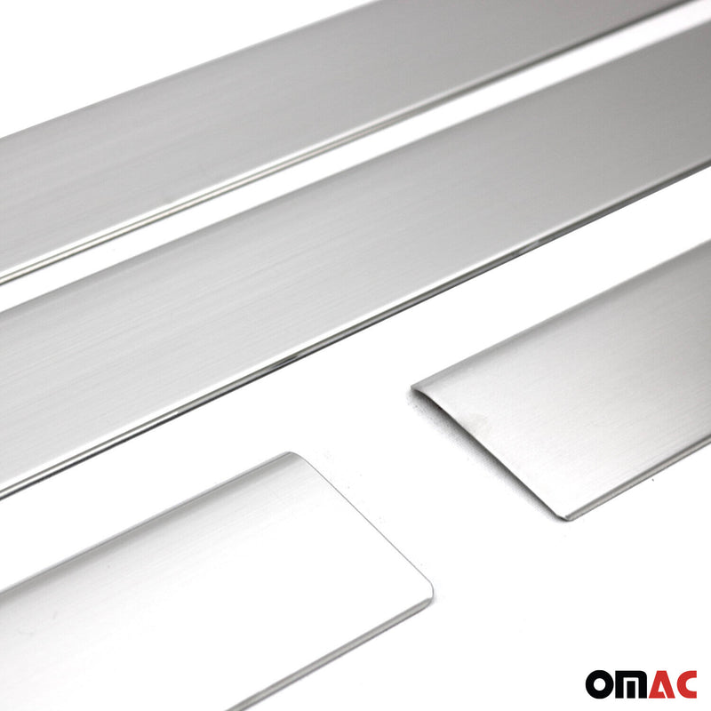 Door sills Sport for Ford Focus 1998-2004 stainless steel silver 4x