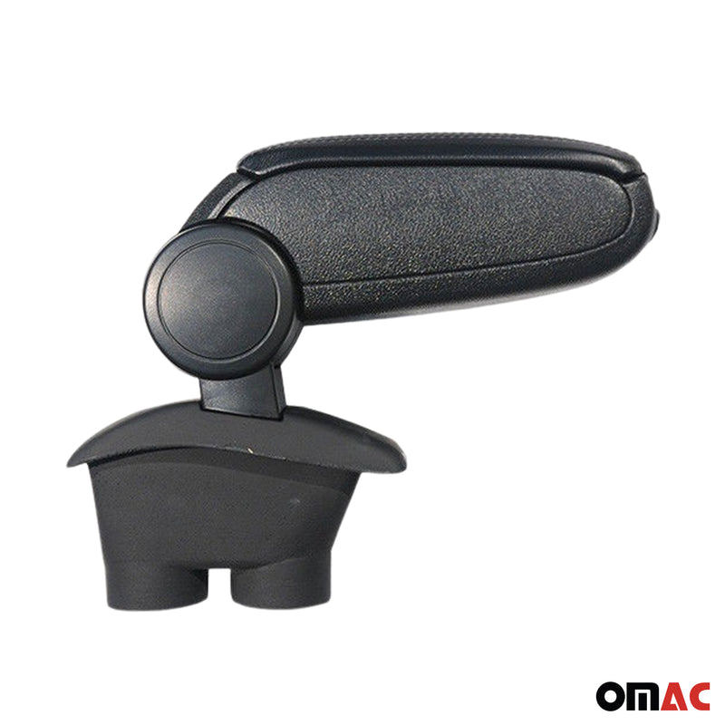 Mittelarmlehne Armlehne Mittelkonsole für Peugeot 208 2012-2019 PU-Leder Schwarz