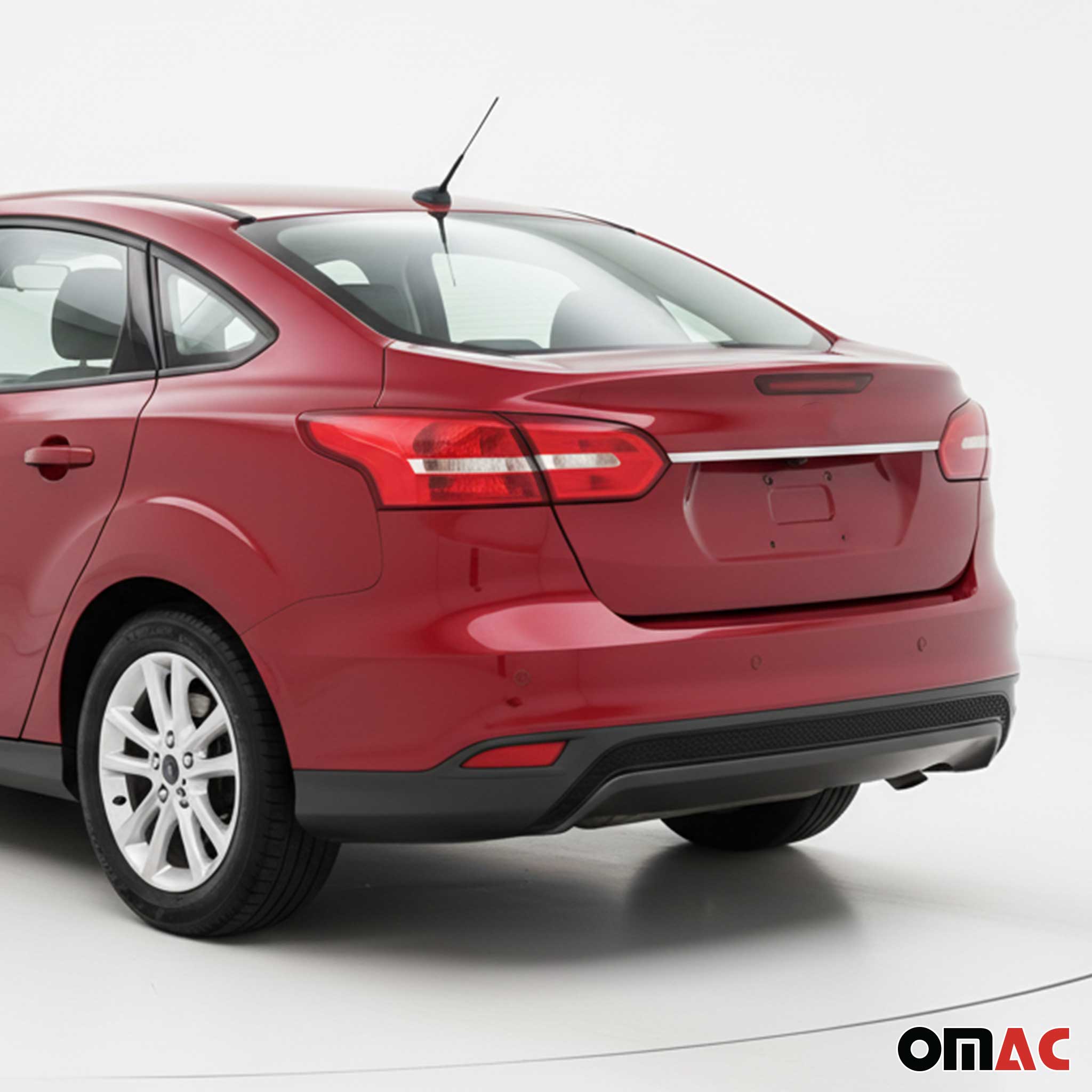 Heckleiste Kofferraumleiste für Ford Focus mk3 Limo 2015-2018 FL Edelstahl Chrom