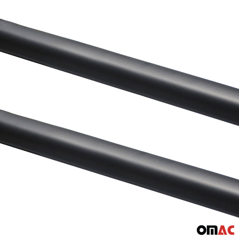 Alu Dachreling Querträger für Ford Transit 2014-2025 L2 Mittel Radstand Schwarz