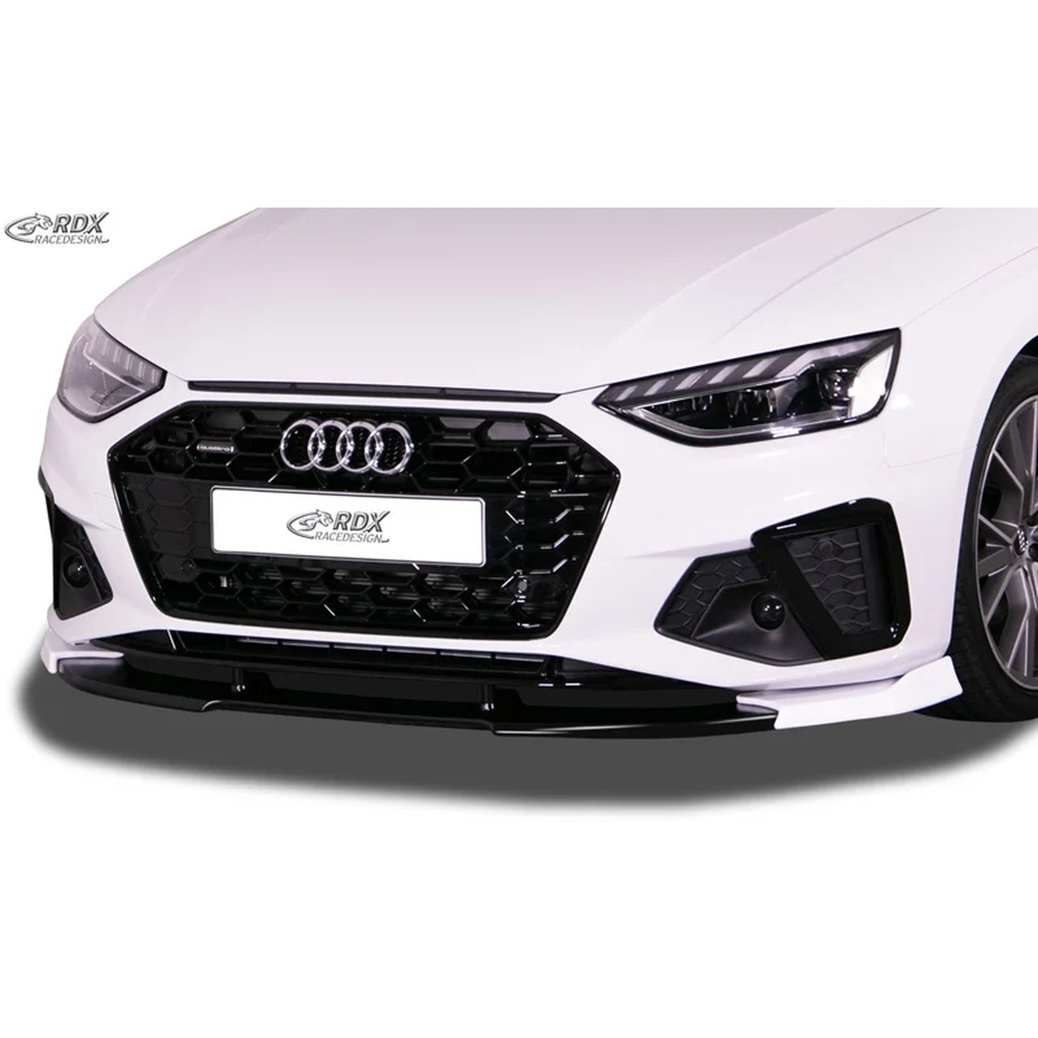 RDX Frontspoiler Vario-X für Audi A4 B9 FL 2019- S-Line & S4-Frontstoßstange