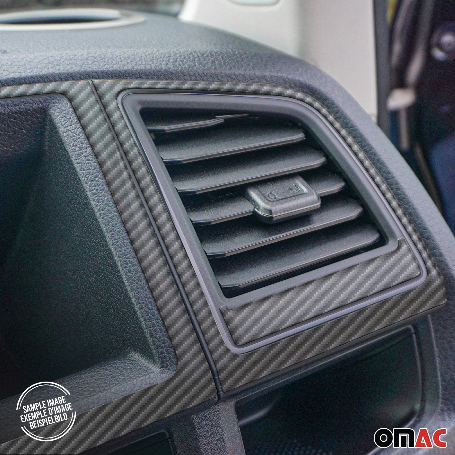 Innenraum Dekor Cockpit für Mercedes Viano W639 2003-2006 Carbon Optik 22tlg