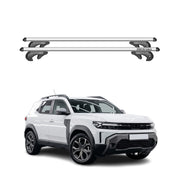 Menabo Dachträger Grundtäger für Dacia Duster mk3 2024-2026 90kg Alu Silber 2tlg