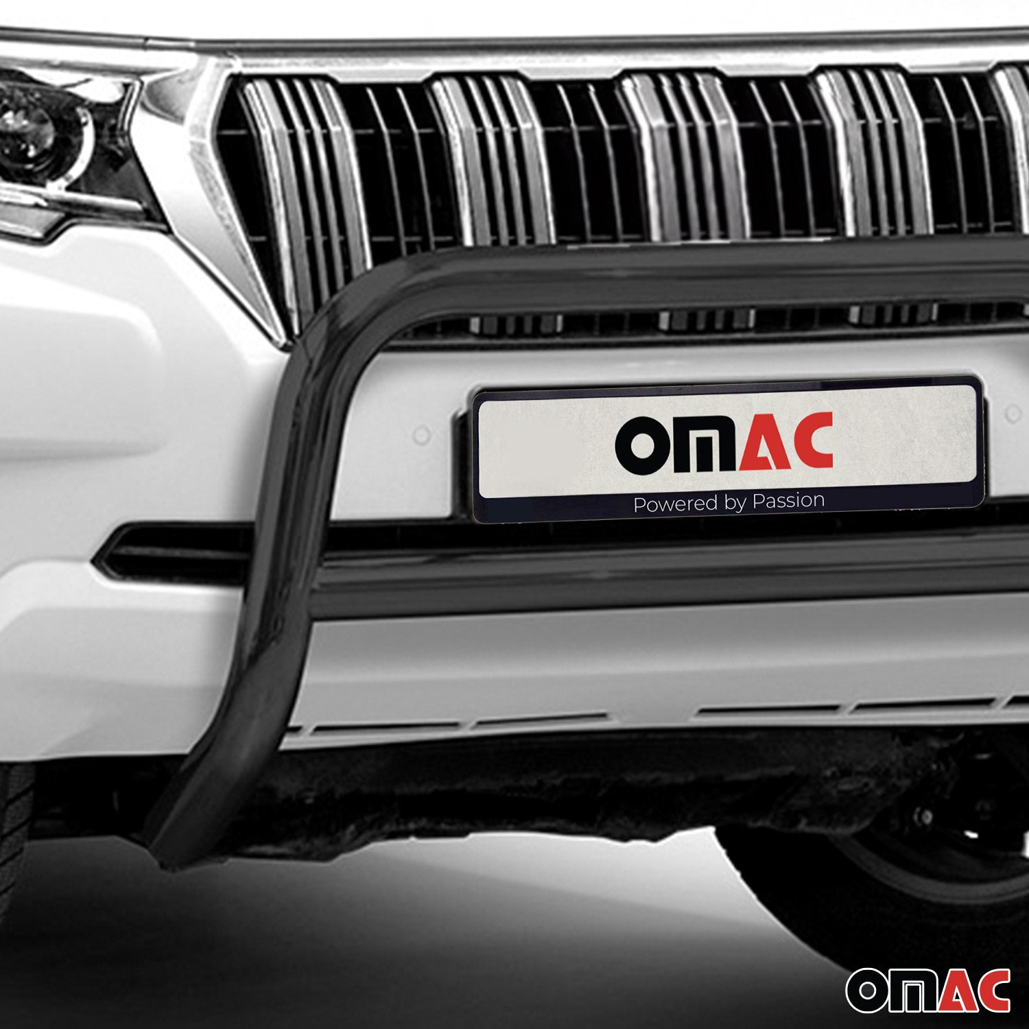 Frontbügel Frontschutzbügel für Toyota Land Cruiser 150 2019-2023 ABE Schwarz