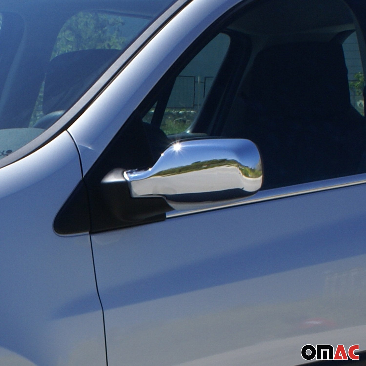 Spiegelkappen Spiegelabdeckung für Renault Clio 2005-2013 Edelstahl Chrom 2tlg