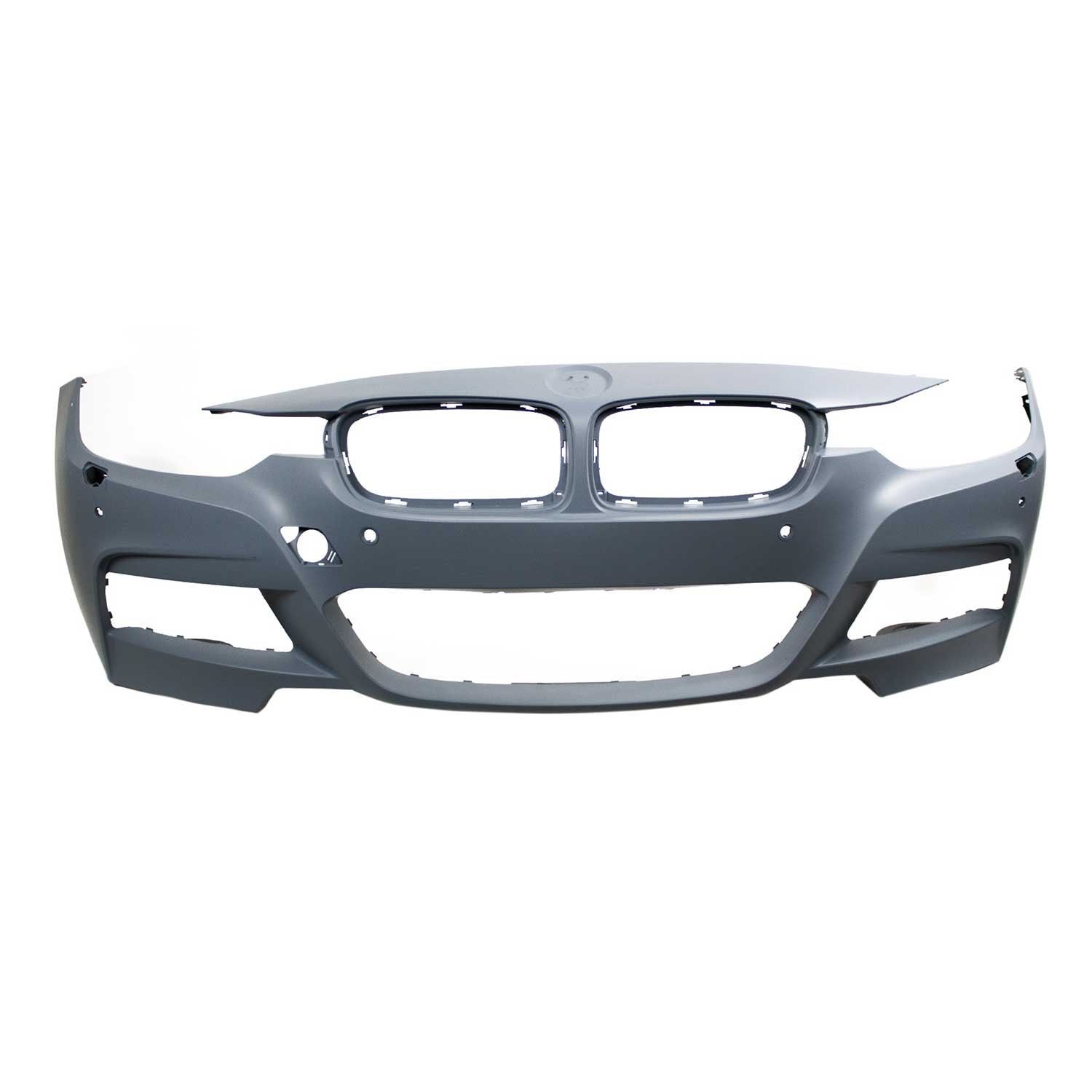 JOM Stoßstange für BMW F30 F31 2011-2019 SRA + PDC Sport-Design Schwarz