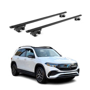 Dachträger Grundtäger für Mercedes EQB X243 2022-2026 90kg Alu Schwarz 2 tlg ABE