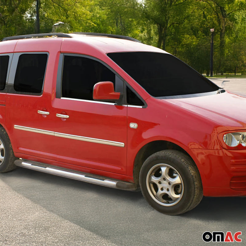 Fensterleisten Zierleisten für VW Caddy 2003-2015 Edelstahl Chrom 4tlg