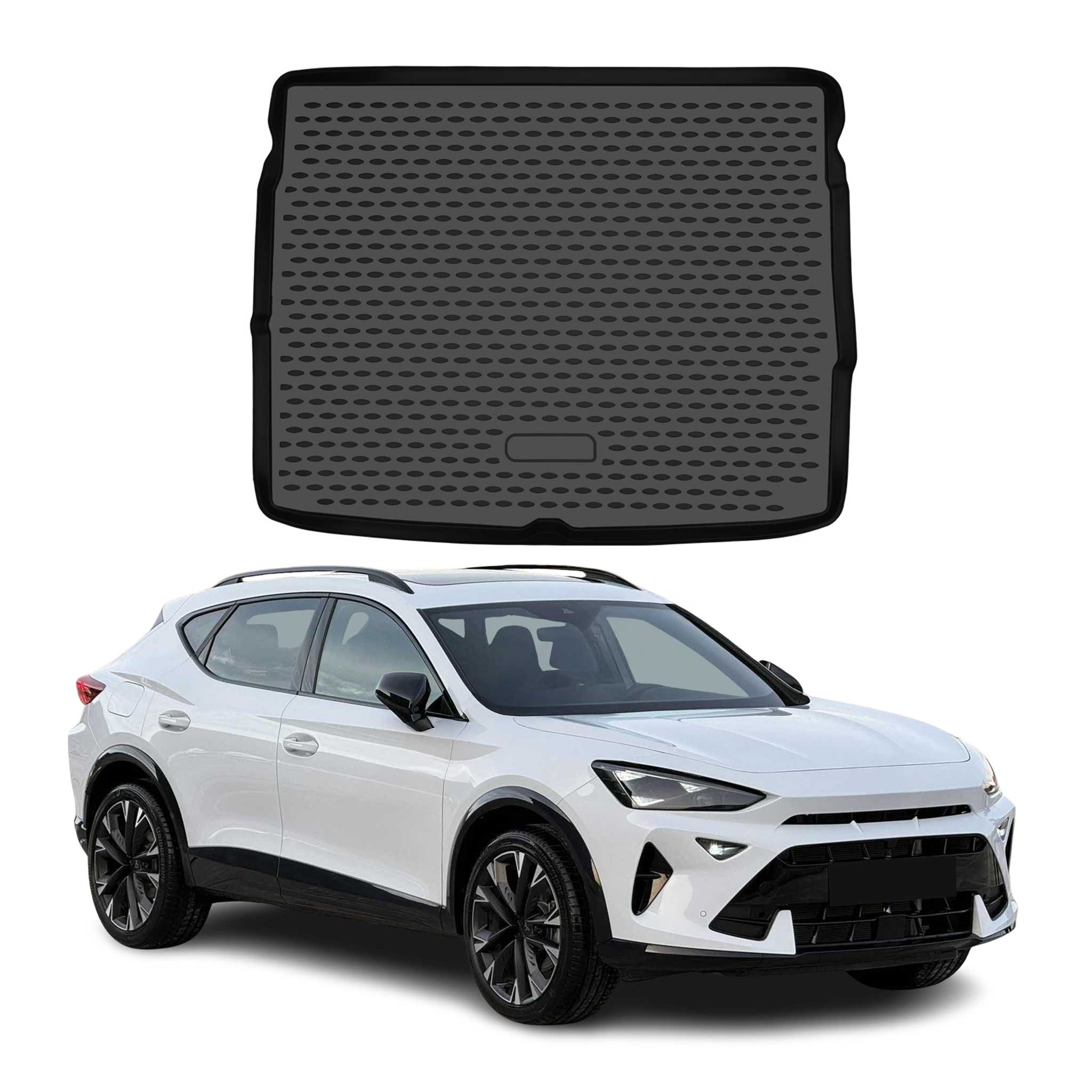 Kofferraummatte Laderaumwanne für Cupra Formentor 2024-2026 Facelift obere TPE