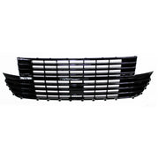 JOM Kühlergrill Kühlergitter für VW T6.1 2019+ schwarz glänzend ohne Emblem ABS