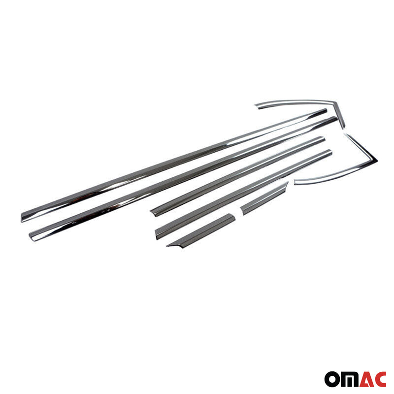 Fensterleisten Zierleisten für Opel Astra K 2015-2019 Edelstahl Chrom 8tlg