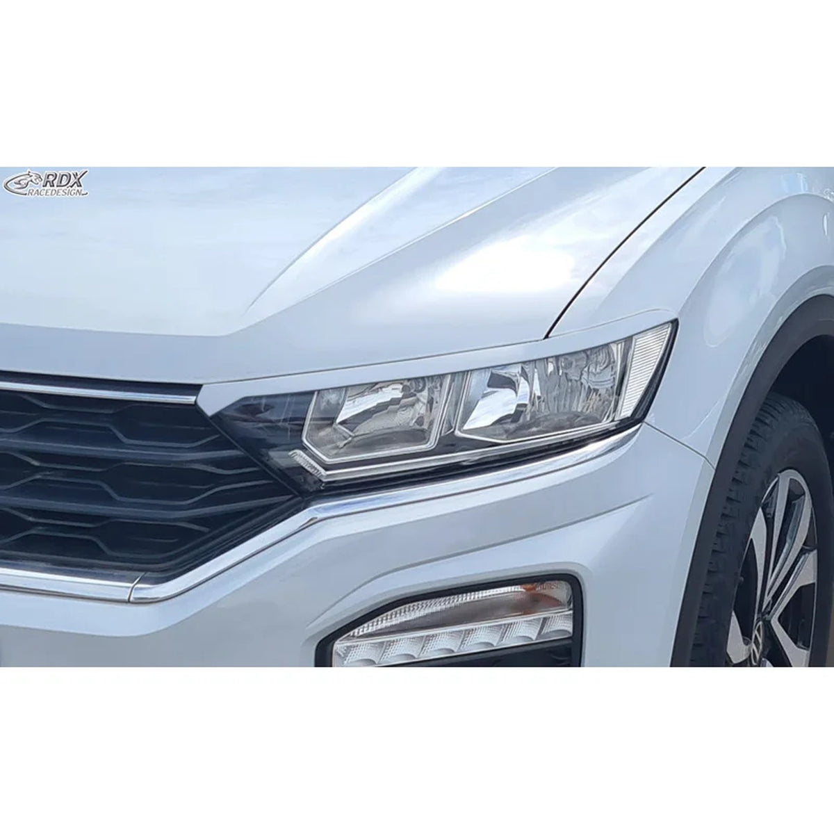 RDX Scheinwerferblenden für VW T-Roc A1 2017-2021 ABS TÜV