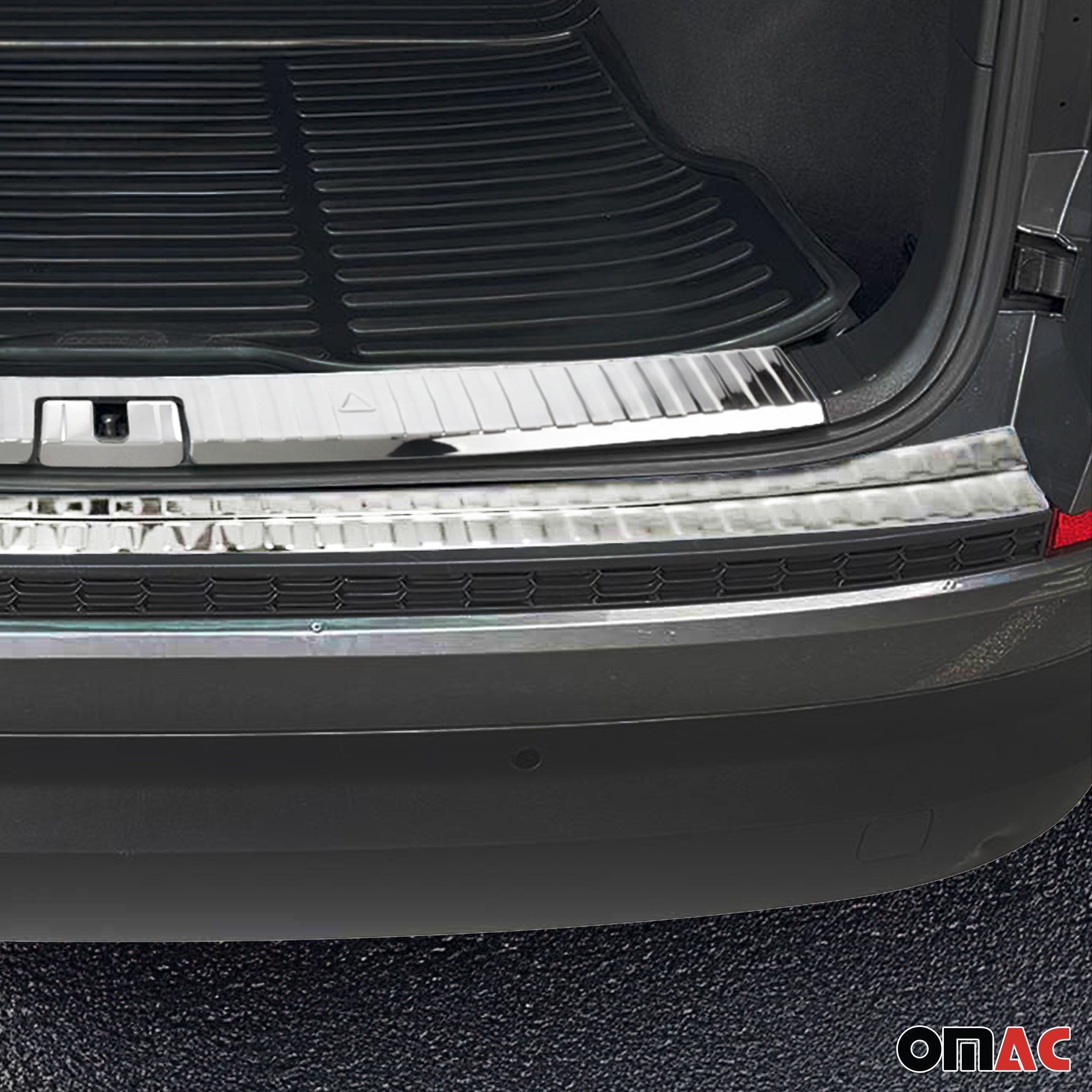 Ladekantenschutz & Stoßstange Satz für Skoda Kodiaq 2016-2024 Edelstahl Glänzend