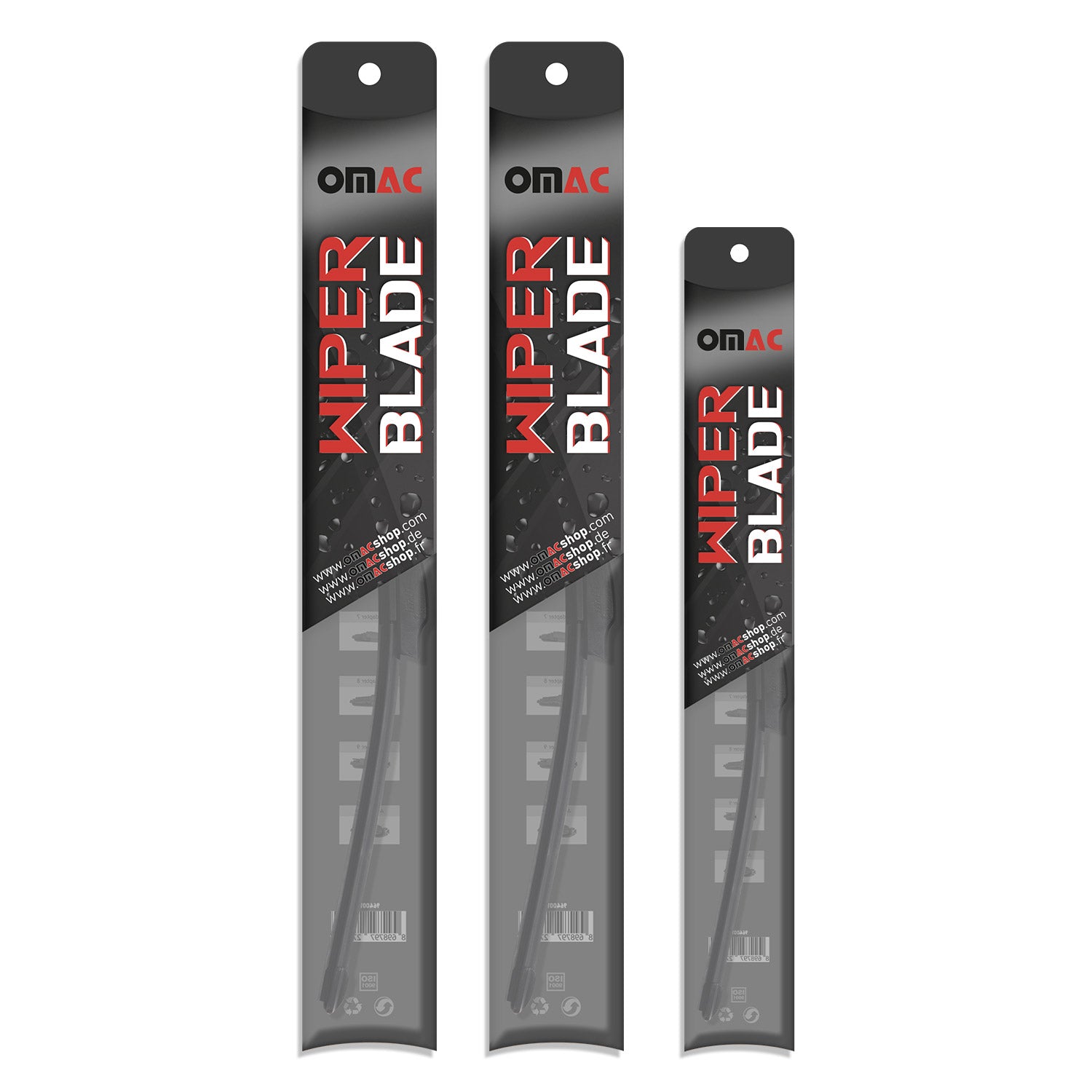 Scheibenwischer Vorne + Hinten Set für Mini Clubman R55 2007-2014