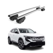 Dachträger Grundtäger für Renault Boreal 2025-2026 75kg Aluminium Silber 2 tlg