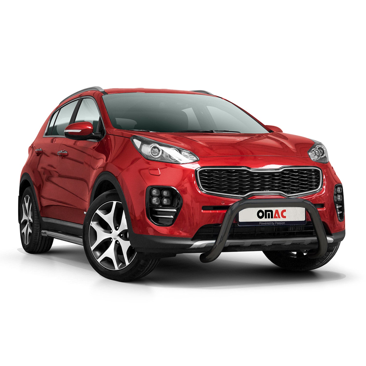 Frontbügel Frontschutzbügel für Kia Sportage 2015-2018 mit ABE Stahl Schwarz
