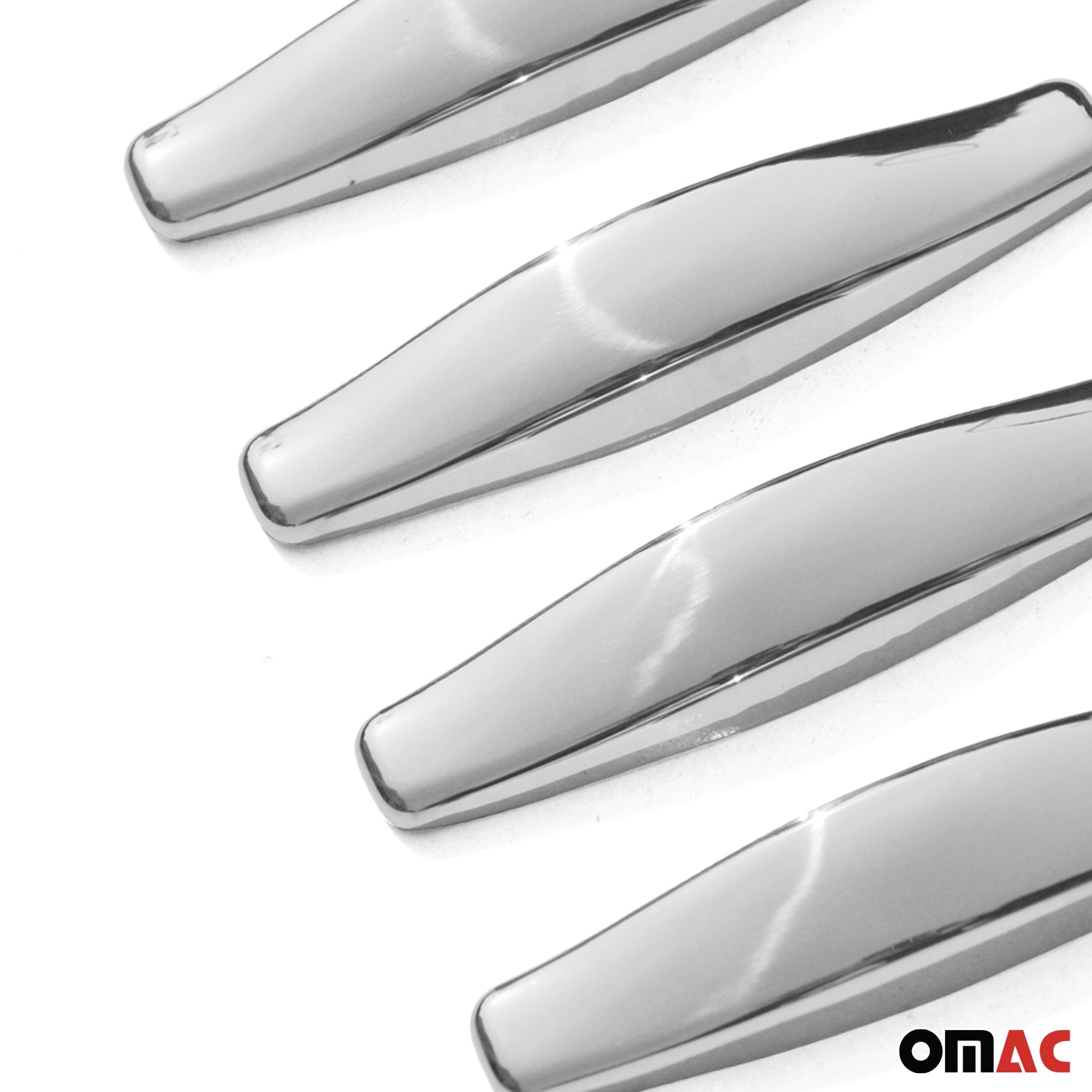 Türgriff Blende Türgriffkappen für Dacia Duster 2010-2018 Edelstahl Silber 4tlg