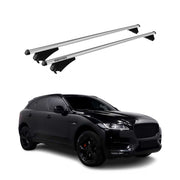 Menabo Dachträger Grundtäger für Jaguar F-Pace 2016-2025 75kg Alu Silber 2 tlg