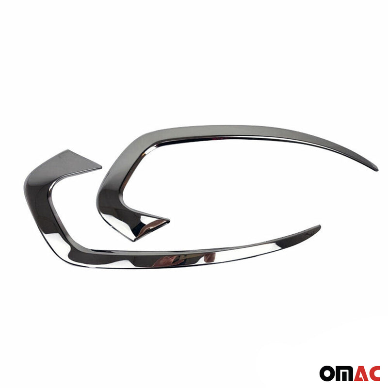 Scheinwerfer Leisten Scheinwerferblende für Ford Tourneo Courier 2014-2024 Chrom