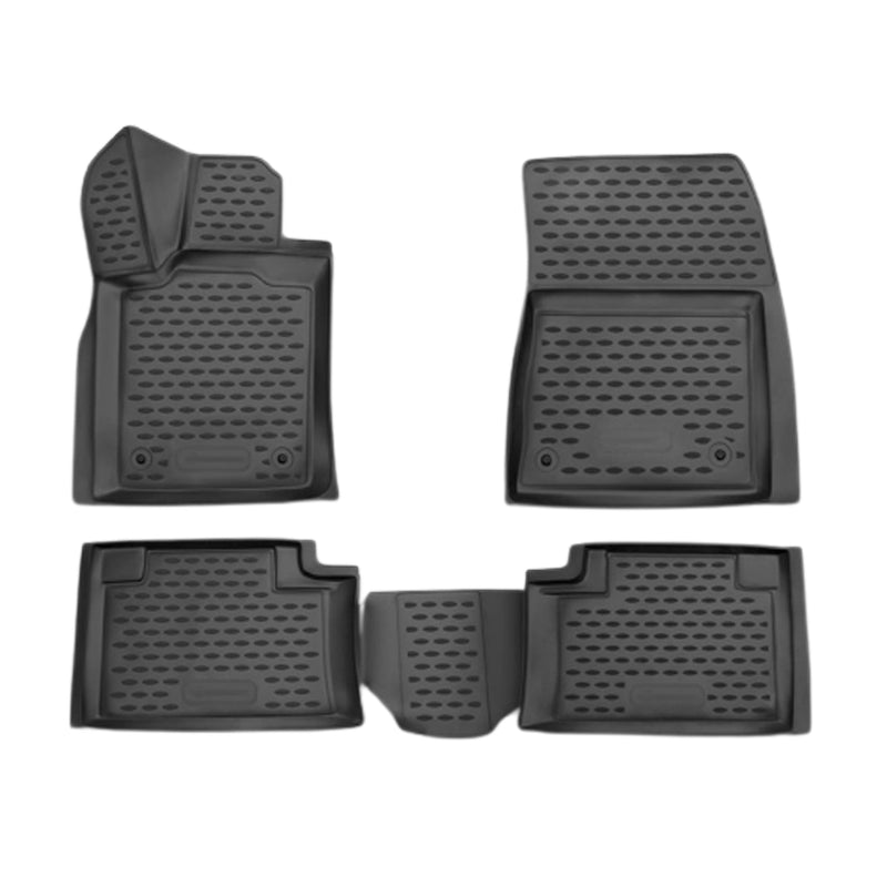 2013-2015 Jeep Grand Cherokee OMAC Gummimatten Fußmatten TPE Schwarz 4x