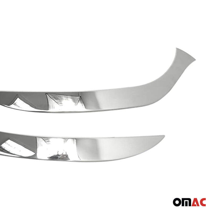 Scheinwerfer Scheinwerferblende für Renault Clio 4 Grandtour 2012-2019 Chrom 2x