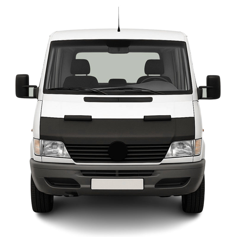 Haubenbra Steinschlagschutz für Mercedes Sprinter 1995-2000 Schwarz Halb