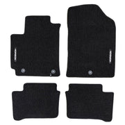 Velours Fußmatten für Kia Picanto III 2017-2025 Autoteppich Schwarz 4 teile