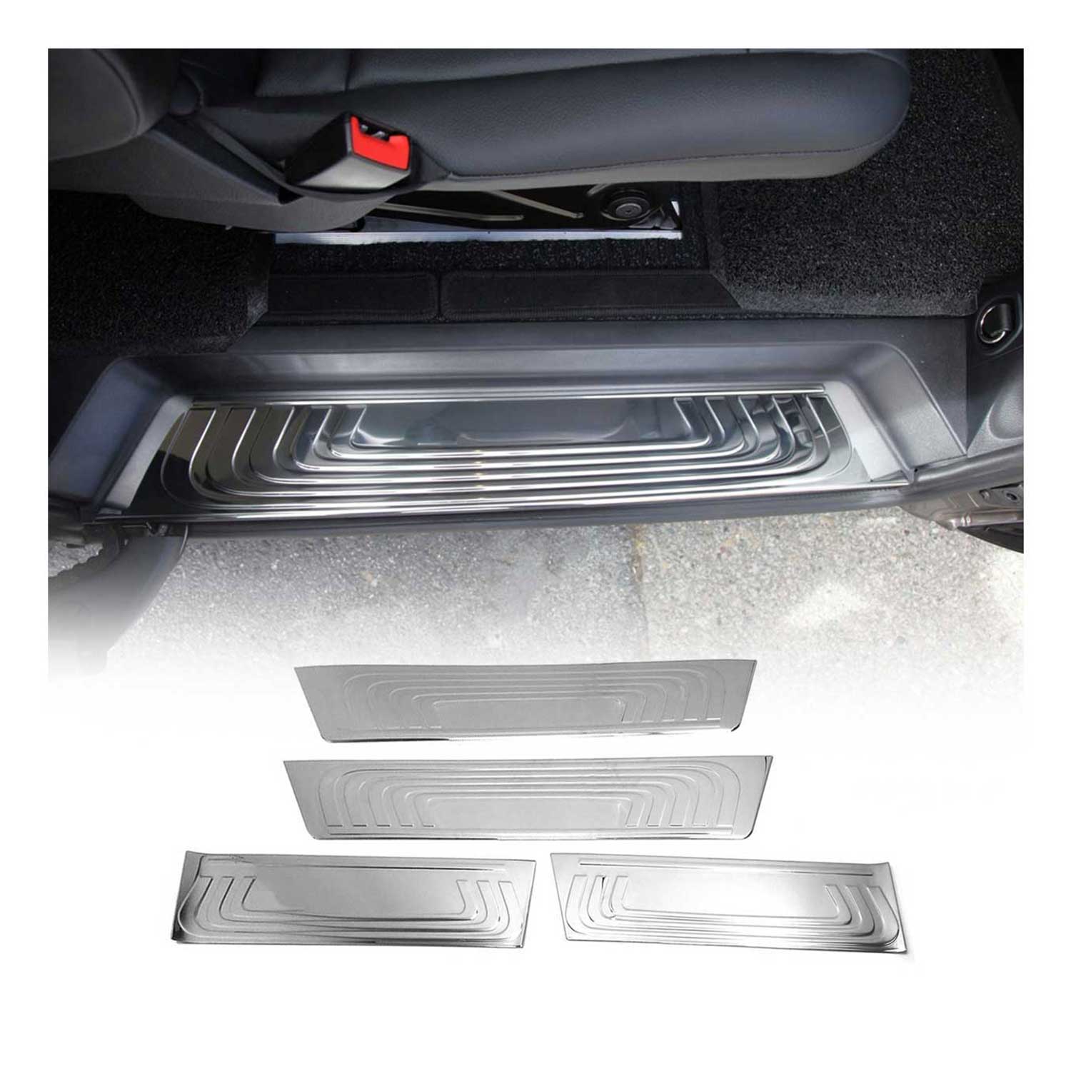 Einstiegsleisten Türschweller für Mercedes Vito W447 2014-2026 Edelstahl 4x