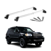 Dachträger für Toyota Sequoia I 2001-2007 100kg Aluminium Silber 2x ABE