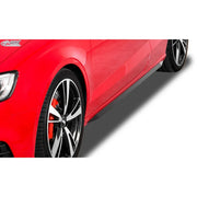 RDX Seitenschweller 'Slim' für Audi A3 8V7 Cabrio 2013- ABS Schwarz 2er-Set TÜV
