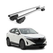 Dachträger Grundträger für Nissan Qashqai J12 2021-2026 Aluminium Silber 2tlg