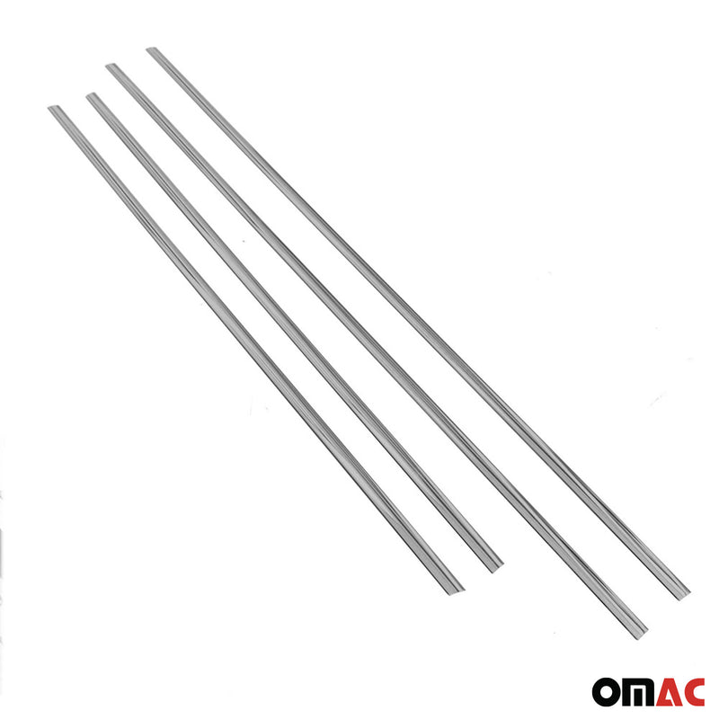 Window strips decorative strips for Ssangyong Rexton 2006-2012 stainless steel chrome 4 pieces