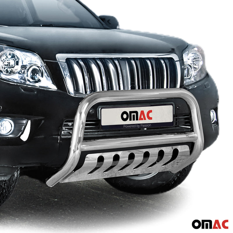 Frontbügelschutz Frontschutzbügel für Toyota Land Cruiser 150 2010-13 Grau ABE