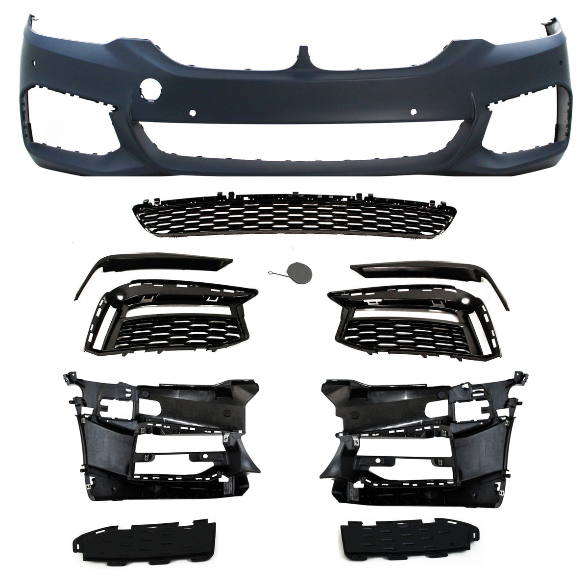 JOM Frontstoßstange für BMW G30 G31 2017- Sport-Design PDC ohne SRA Polypropylen